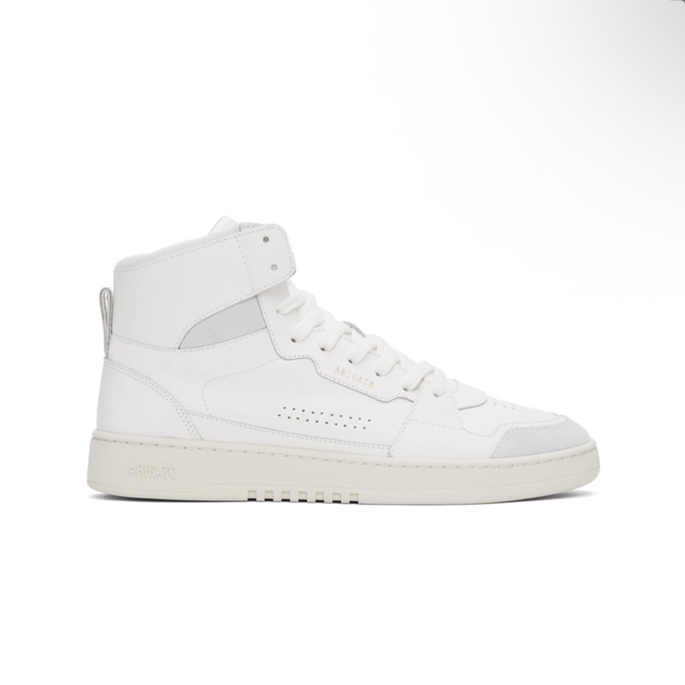 NWOT Axel Arigato White Dice Hi Sneakers
